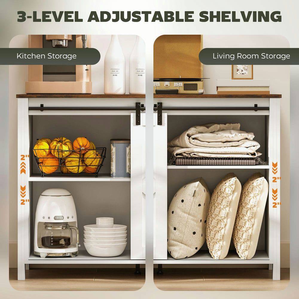 3-LEVEL ADJUSTABLE SHELVING

Kitchen Storage

Living Room Storage

2" 2" 2"