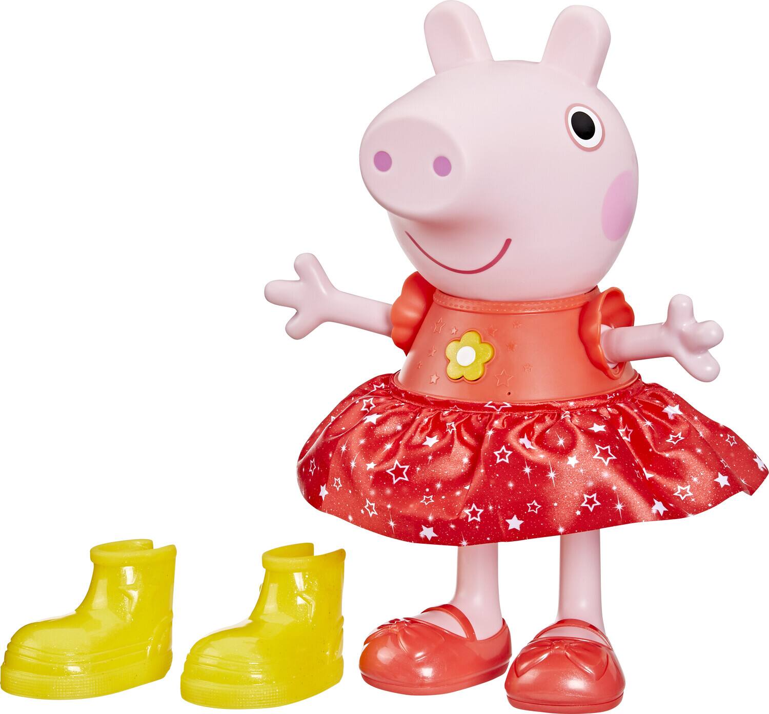 Alt View 1. Hasbro - Hasbro Collectibles - Peppa Pig - Peppa’s Muddy Puddles Party Doll   - Collectibles - Multicolor.