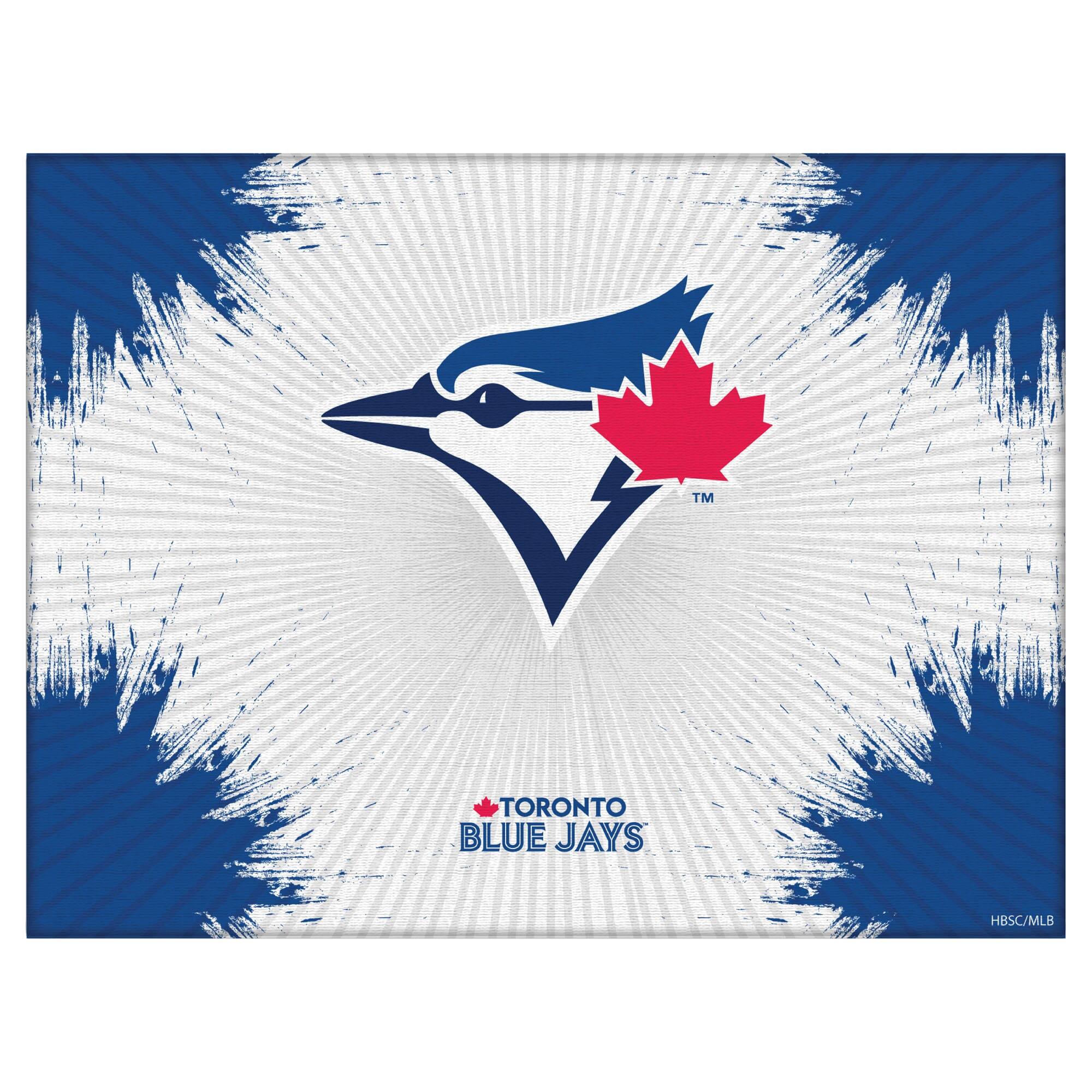 Holland Bar Stool Co. - Toronto Blue Jays 15" x 20" Splash Canvas Wall Art - Multicolor