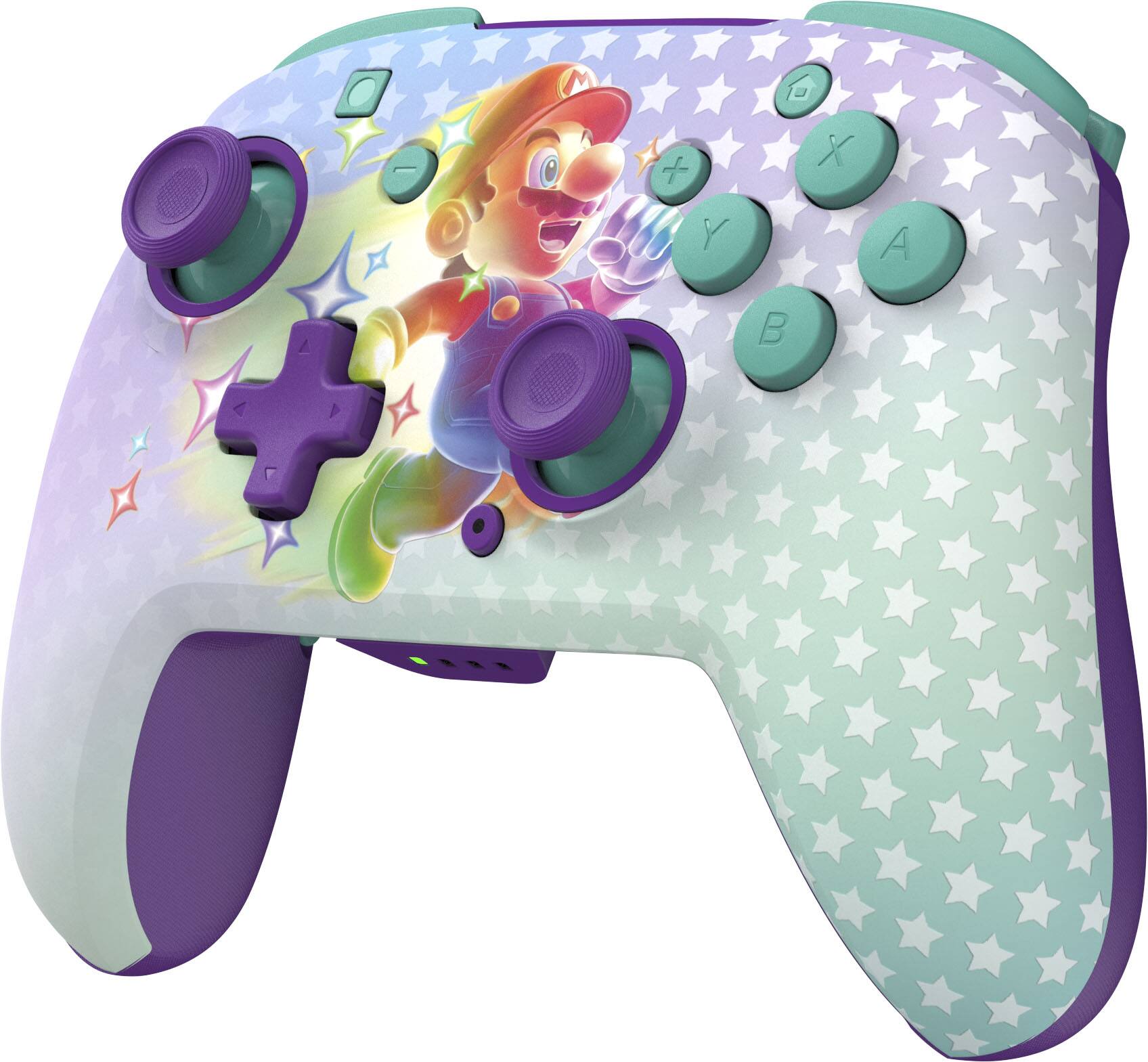 Alt View 4. Turtle Beach - Rematch Wireless Gaming Controller for Nintendo Switch, Nintendo Switch 2 - Invincible Mario.