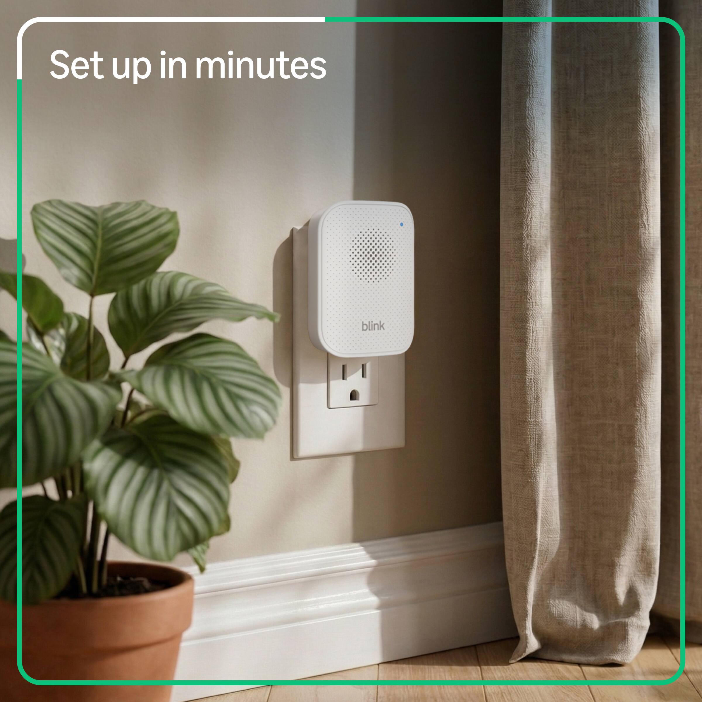 Set up in minutes blink