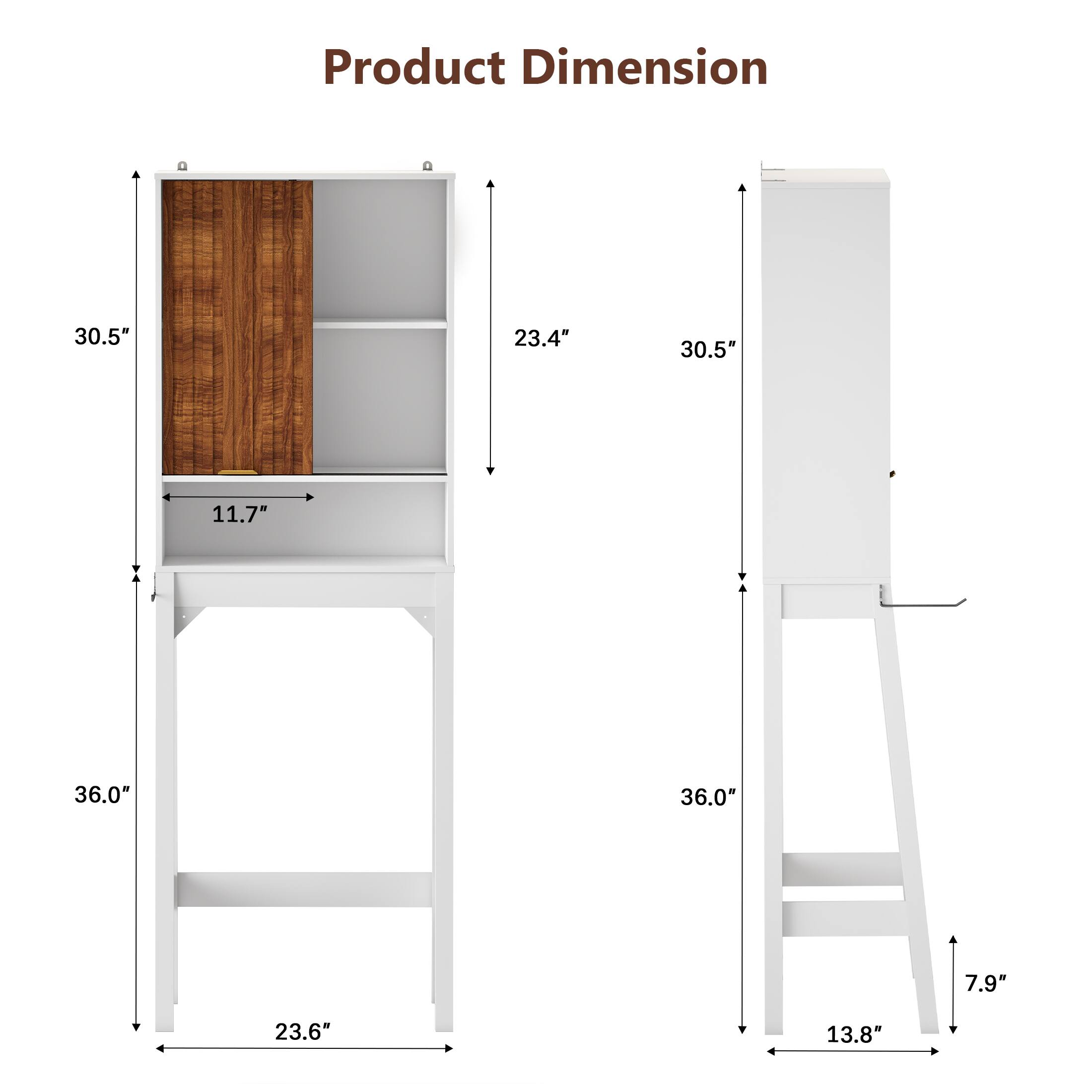 Product Dimension 30.5" 23.4" 30.5" 11.7" 36.0" 36.0" 7.9" 23.6" 13.8"