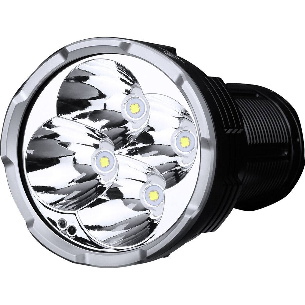 Back. Fenix - Fenix FX-LR50R Rechargeable Flashlight, Maximum 12000 Lumens Spotlight, Black - Black.
