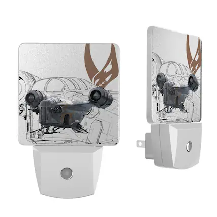 Front. Keyscaper - Star Wars: A New Hope FactionTech Night Light 2-Pack - Razor Crest.