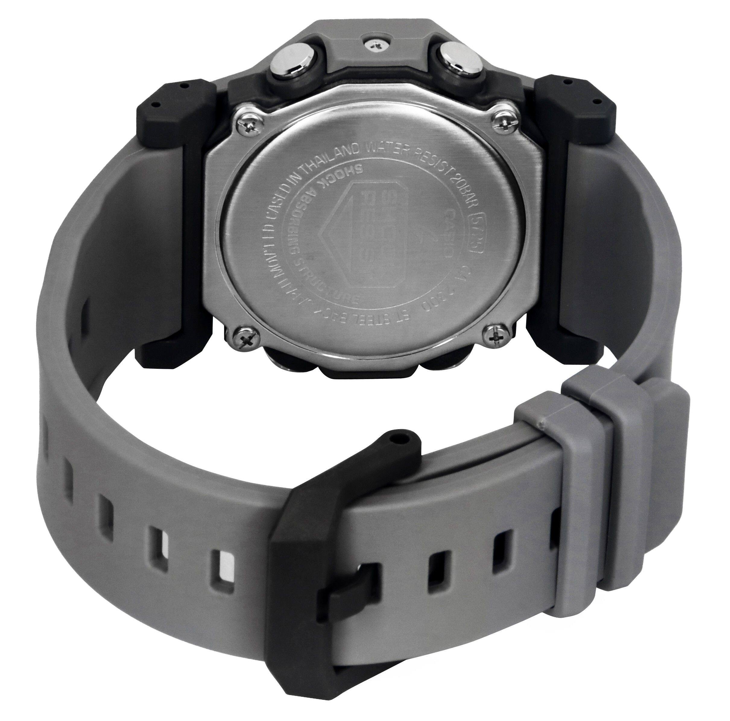 G-SHOCK GA-2300-8ADR グレー腕時計 Casio G Shock Analog Digital Resin Strap Grey Dial Quartz GA 2300