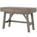 Front. Linon Home Décor - Tennyson Two-Drawer Desk - Gray.