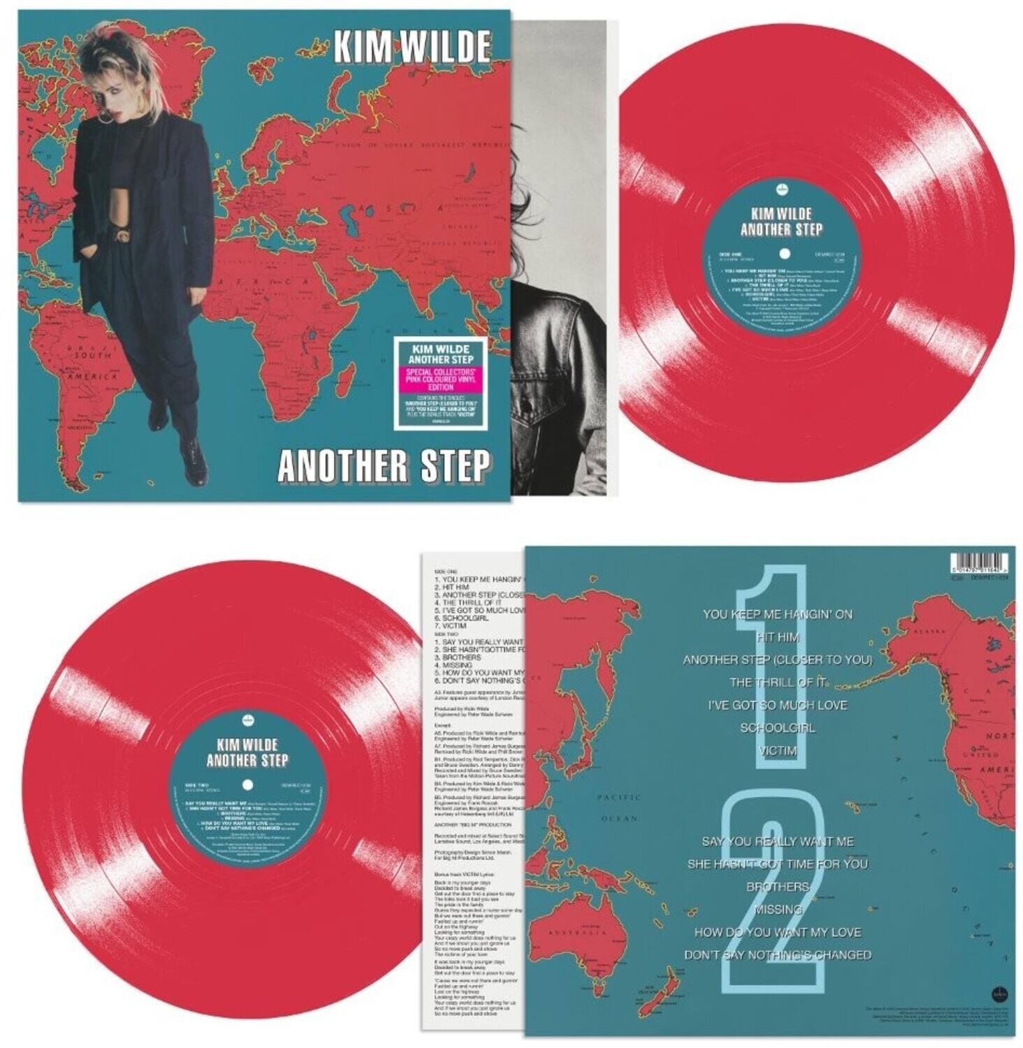 Kim Wilde - Another Step - 140gm Pink Vinyl   - VINYL LP