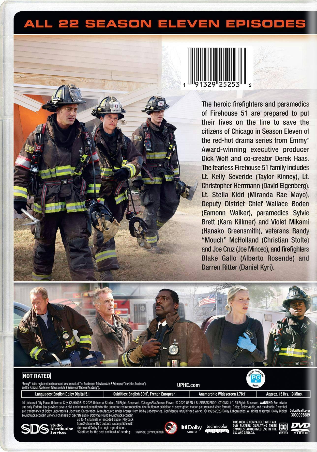 Back. Chicago Fire: Season Eleven (Box Set) [DVD].