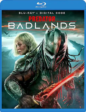 Front. Predator: Badlands - BLU-RAY.