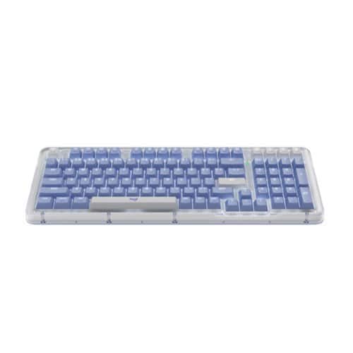 Logitech - Alto Keys K98M Full-size Wireless Mechanical keyboard with Backlit keys for PC, Mac, Laptops - Lilac