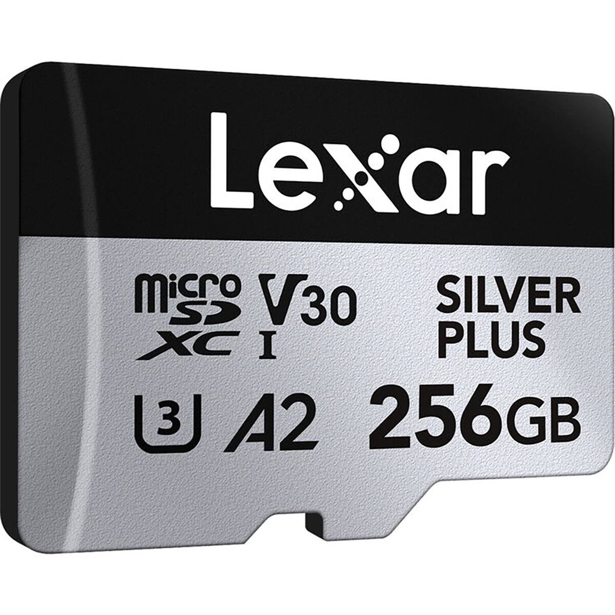Lexar micro SD V30 SILVER PLUS XC I A2 256GB
