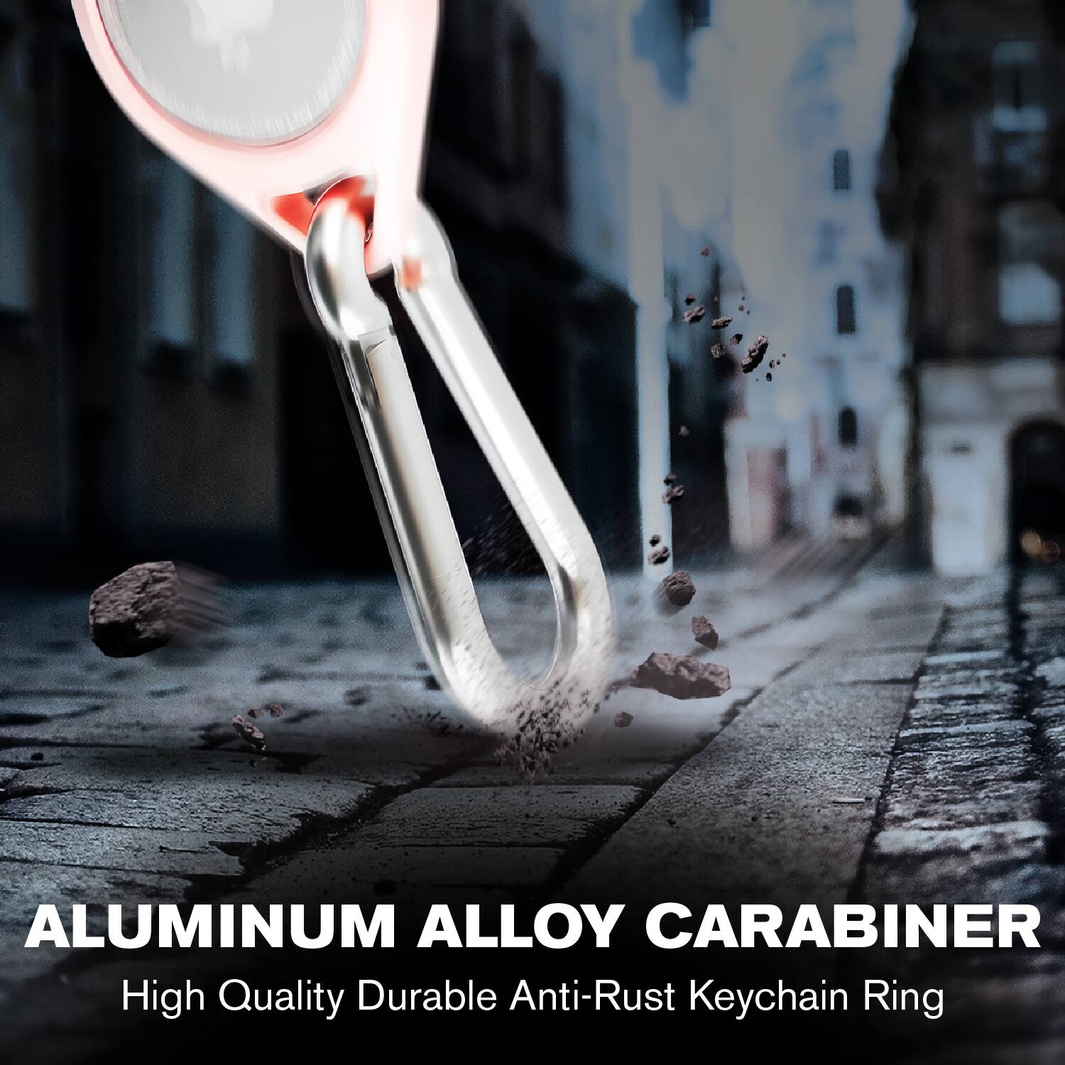 ALUMINUM ALLOY CARABINER  
High Quality Durable Anti-Rust Keychain Ring