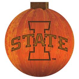 Fan Creations - Iowa State Cyclones 12'' Pumpkin Sign - Orange