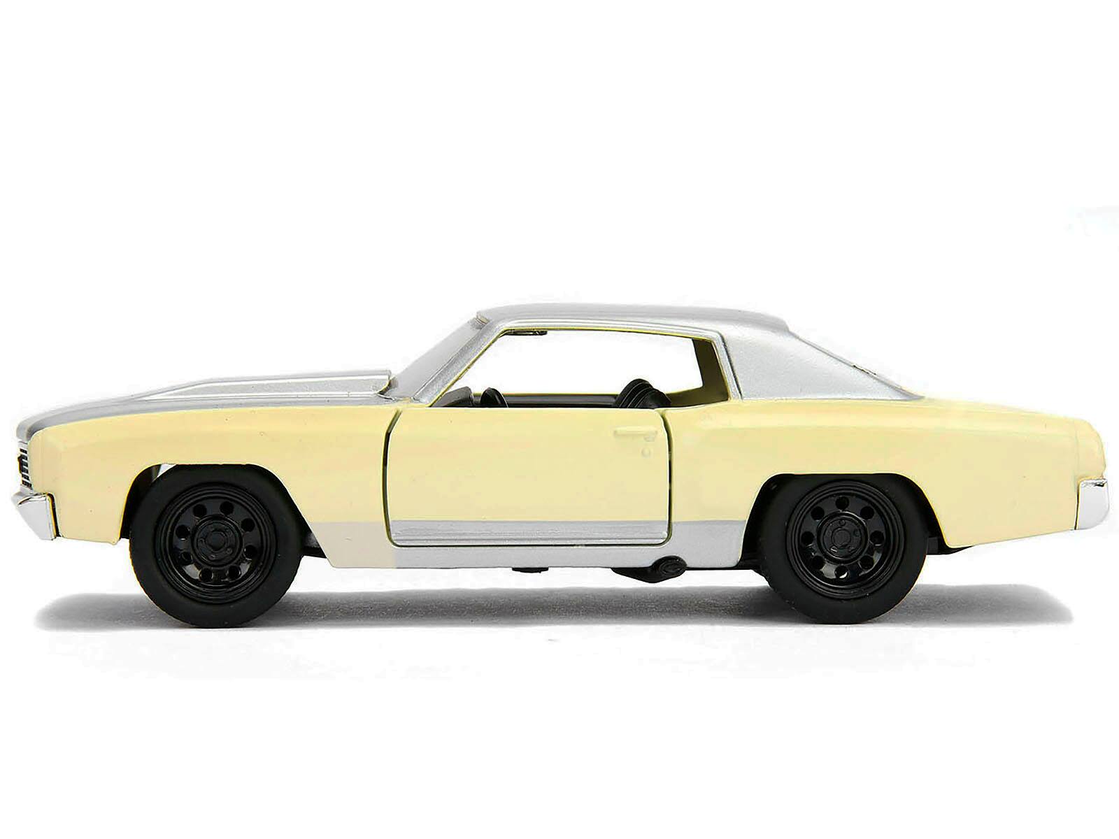 Alt View 2. Jada - Chevrolet Monte Carlo Cream with Silver Hood & Top "The Fast and the Furious: Tokyo Drift" (2006) 1/32 Model Car by Jada.