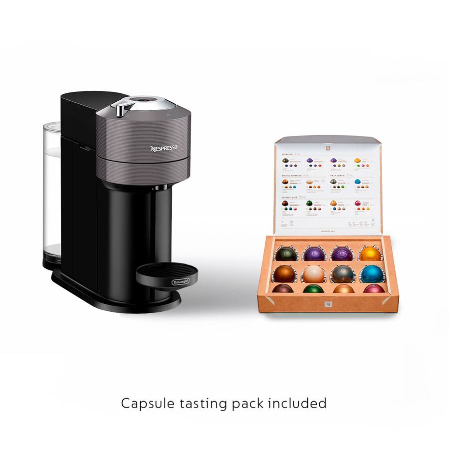 Nespresso VERTUO NEXT エスプレッソマシン　未使用 Nespresso Vertuo Next Espresso Machine by DeLonghi - Grey