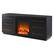 Alt View Zoom 14. Camden&Wells - Greer Log Fireplace TV Stand for Most TVs up to 65" - Black Grain.