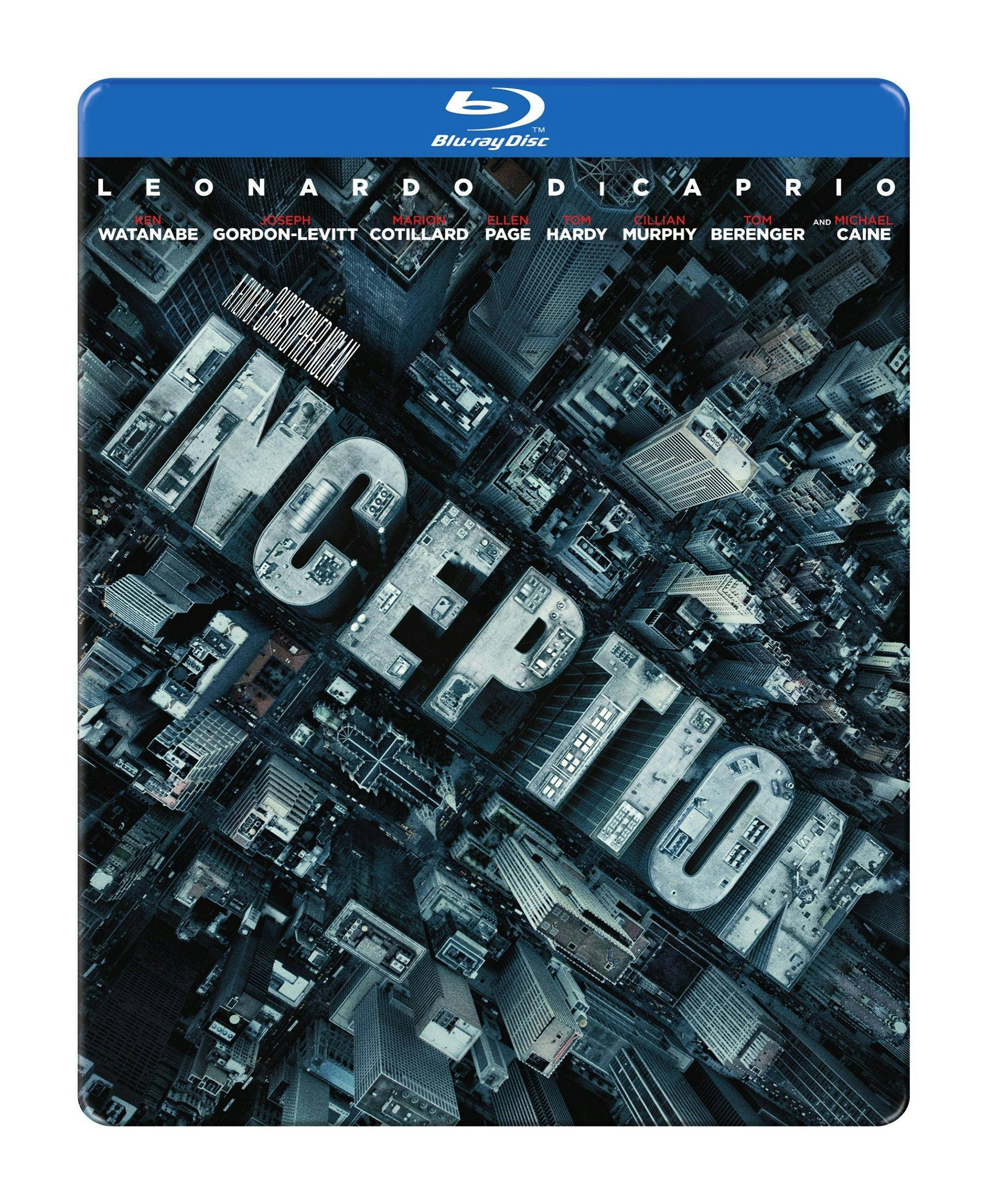 Front. Inception (Steelbook) [Blu-ray].
