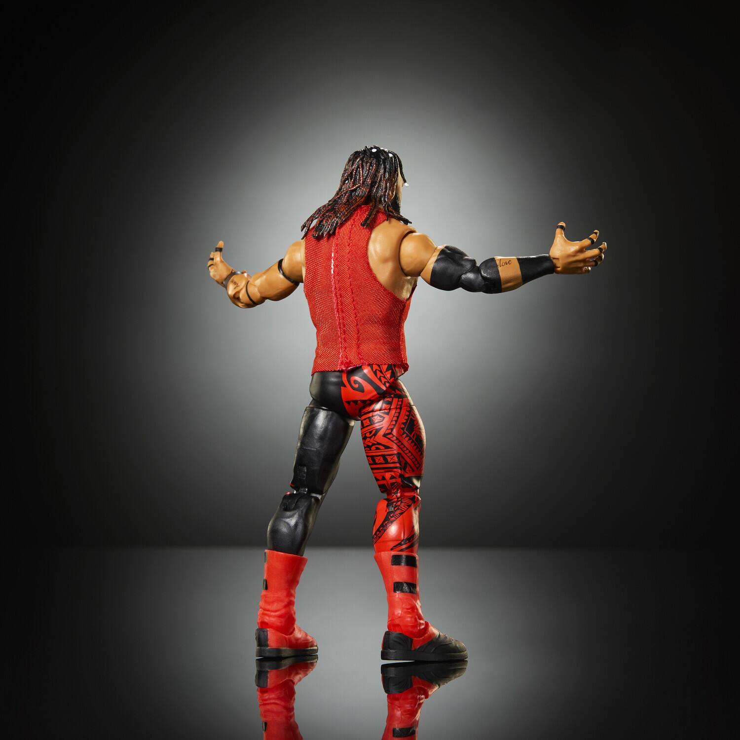 Alt View 2. Mattel - WWE Elite Collection 6" Jacob Fatu Action Figure   - COLLECTIBLES - Multicolor.