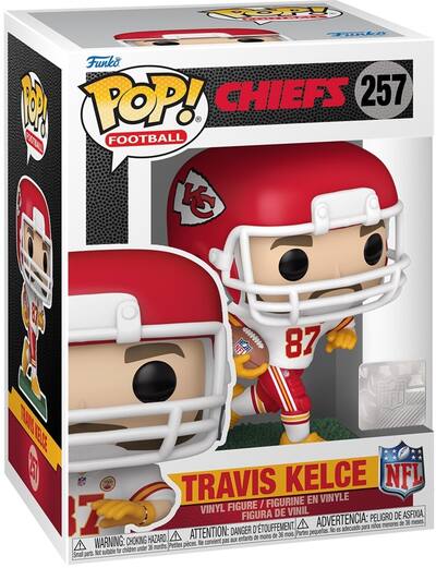 FUNKO POP! NFL: Chiefs Travis Kelce, Away COLLECTABLES