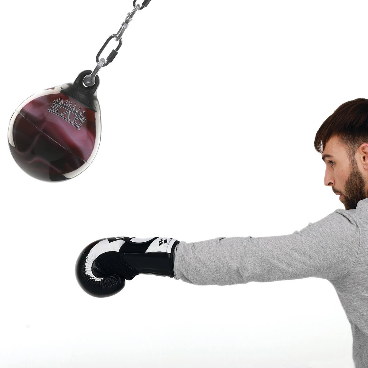 Alt View 1. Aqua Training Bag - Aqua Training Bag 9" Head Hunter Hybrid Slip Ball/Punching Bag - Haymaker - Haymaker.