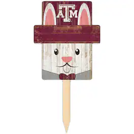 Fan Creations - Texas A&M Aggies 16" x 19" Easter Bunny Yard Stake - Multicolor