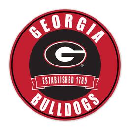 Fan Creations - Georgia Bulldogs 24" Circle with Banner - Multicolor