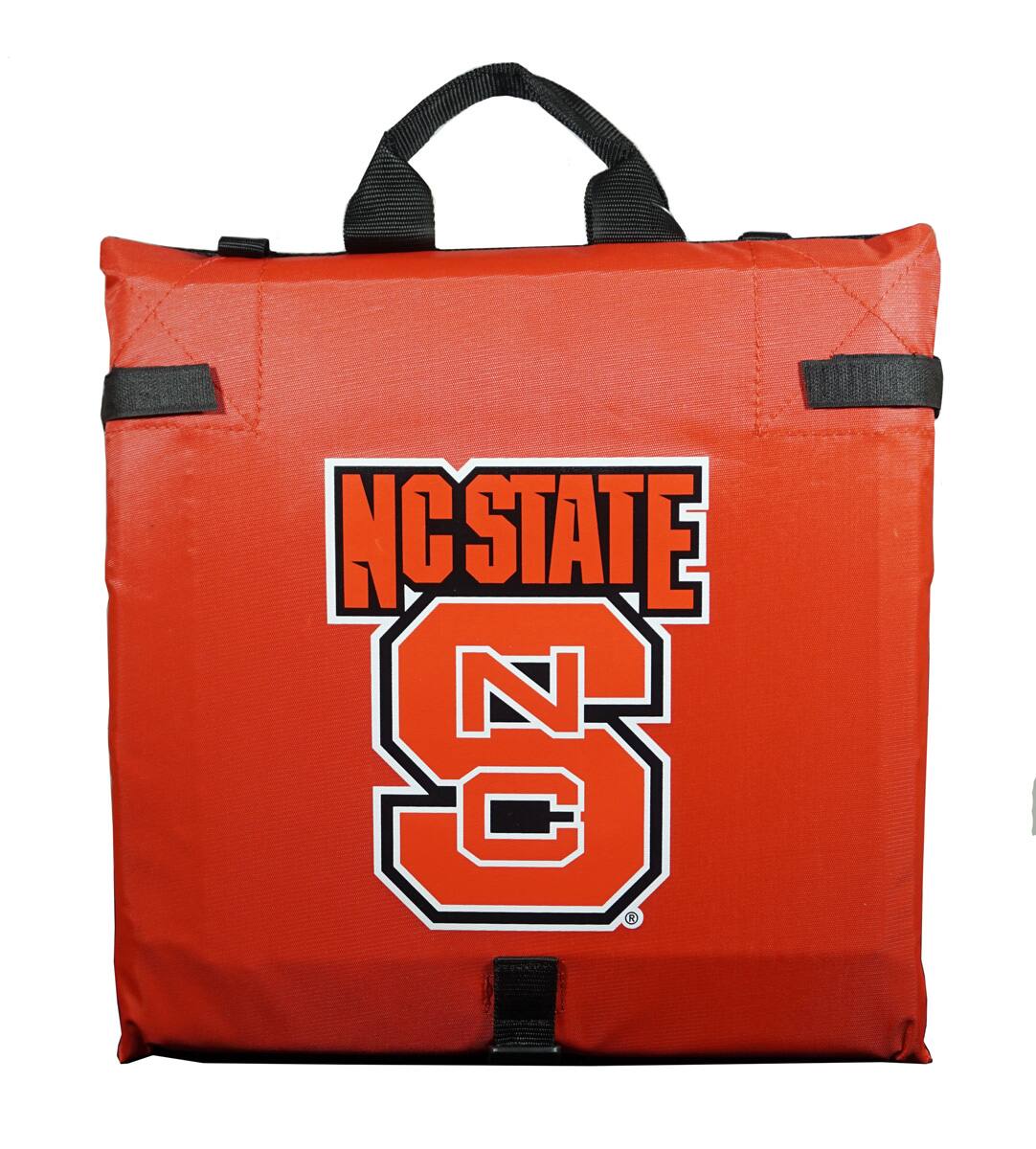Alt View 2. Northwest - NC State North Carolina Wolfpack Cooler Stadium Seat Cushion with Back - Holds approx 8 cans - Multi.