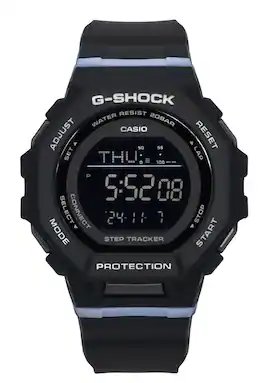Casio - G-SHOCK G-SQUAD BLUETOOTH Smartphone Link Step Tracker Quartz GMD-B300-1 Ladies Watch Shock Resist Phone Finder - Black