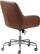Alt View 16. Finch - Forester Modern Bonded Leather Office Chair - Cognac Brown.