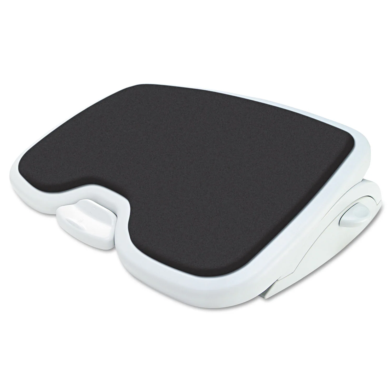 Angle. Kensington - K56144USF Solemate Plus Adjustable Footrest With Foam Pad.