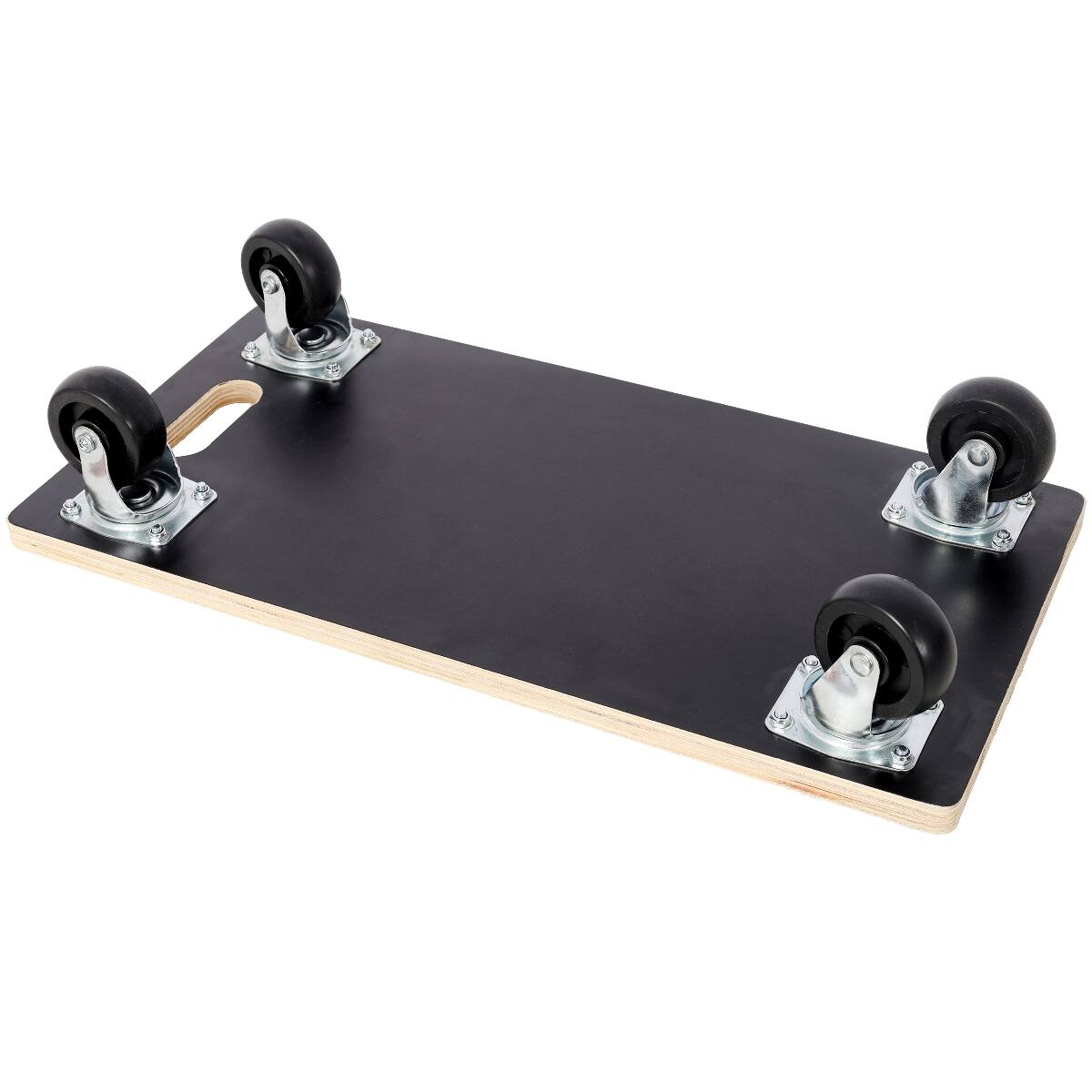Alt View 2. Ropilly - Ropilly Heavy Duty Furniture Moving Dolly, Plywood Furniture Dolly 2 Pack with Swivel Casters for Appliances - Black.