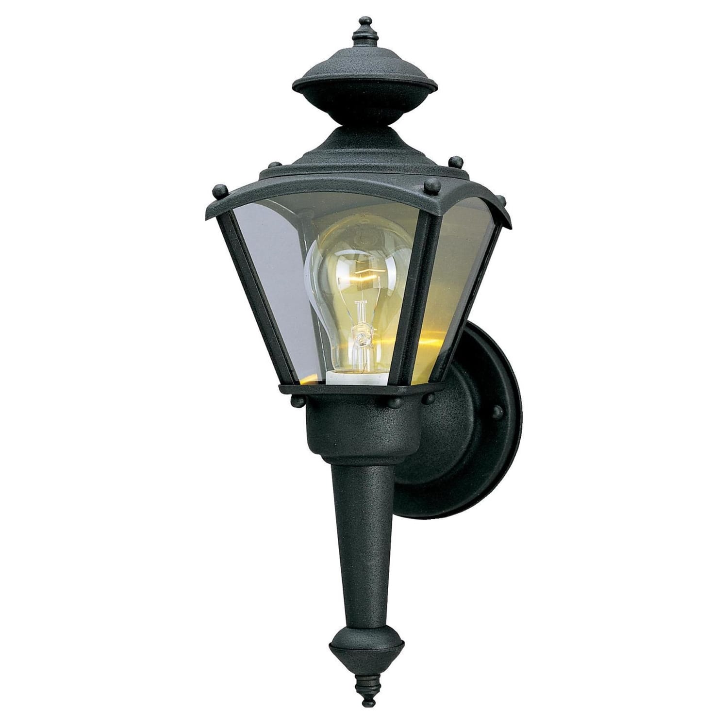 Westinghouse - 1-Light Matte Black Wall Sconce