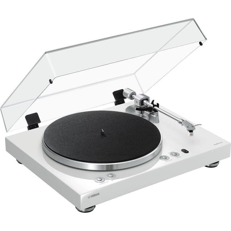 Alt View 1. Yamaha - Yamaha MusicCast VINYL 500 Wireless Two-Speed Stereo Turntable Black Bundle.