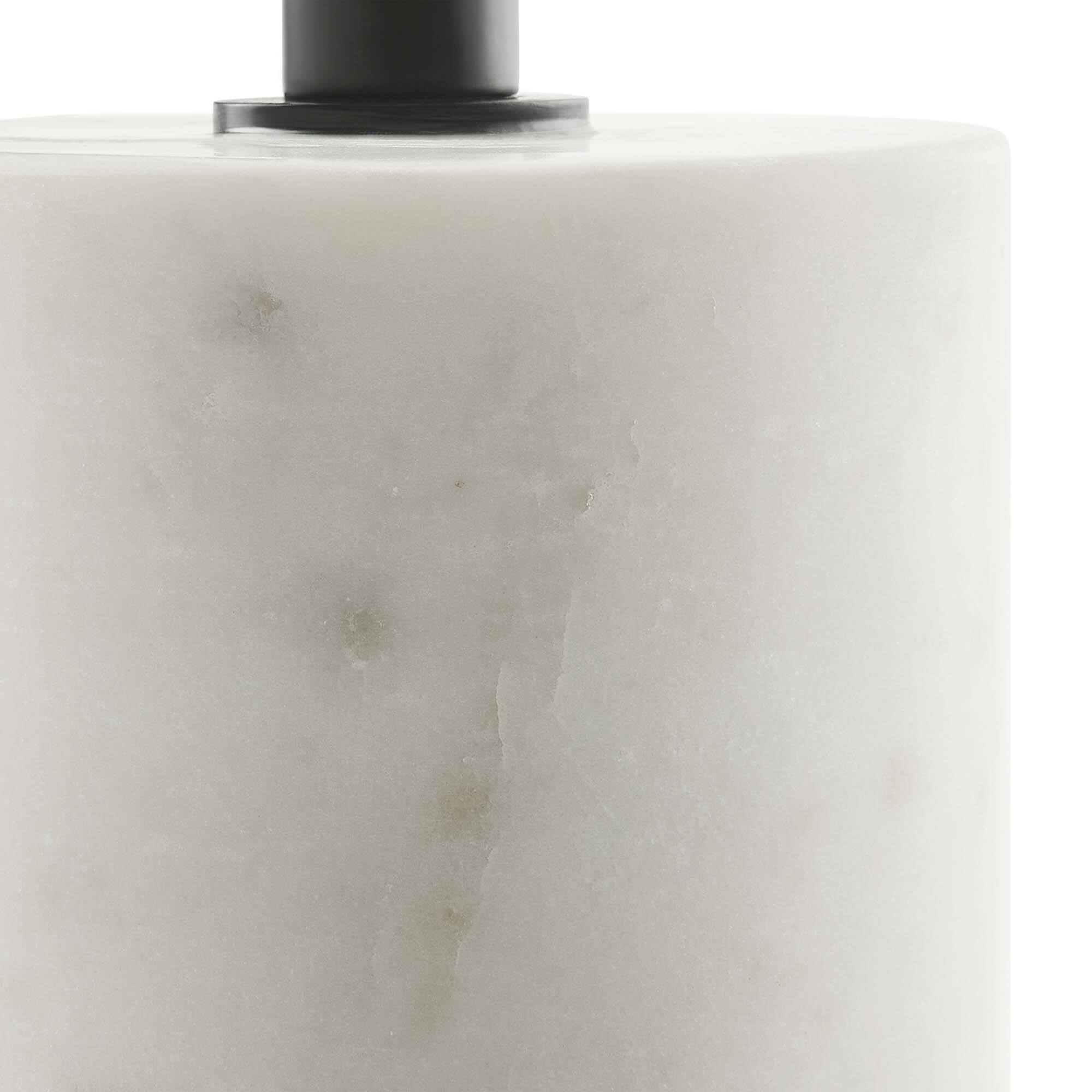 Alt View 6. Modway - Lyric Round Side Table by Modway - White Black.