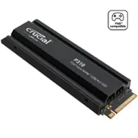 Crucial - P310 2TB Internal SSD PCIe Gen 4 x4 NVMe M.2 with Heatsink for PS5 - Front_Zoom