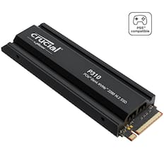 Crucial P310 1TB Internal SSD PCIe Gen 4 x4 NVMe M.2 with Heatsink Crucial P310 1TB Internal SSD PCIe Gen 4 x4 NVMe M.2 with Heatsink