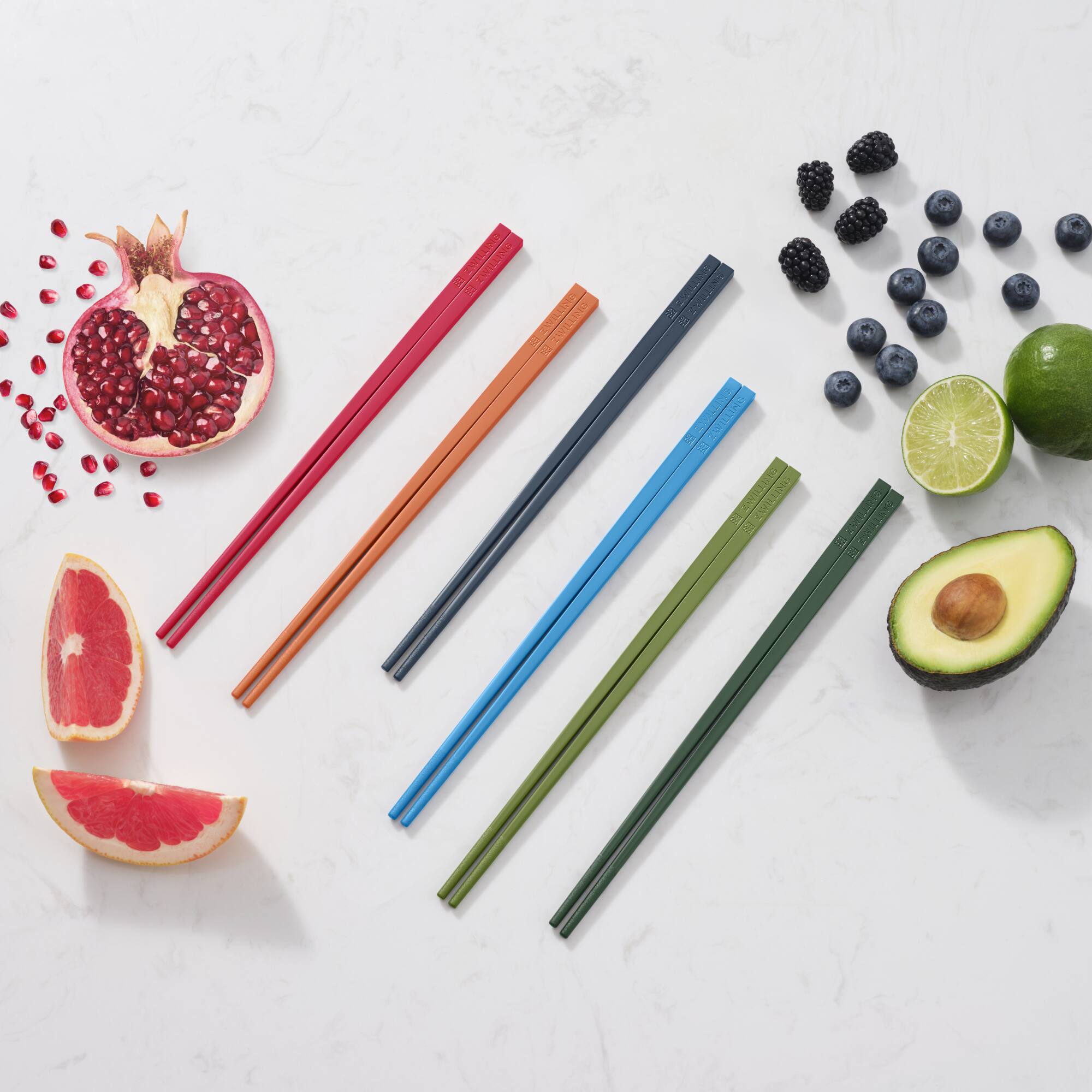 Alt View 1. ZWILLING - ZWILLING NOW Chopsticks 12-pc Set (6 Pairs) - Multi.