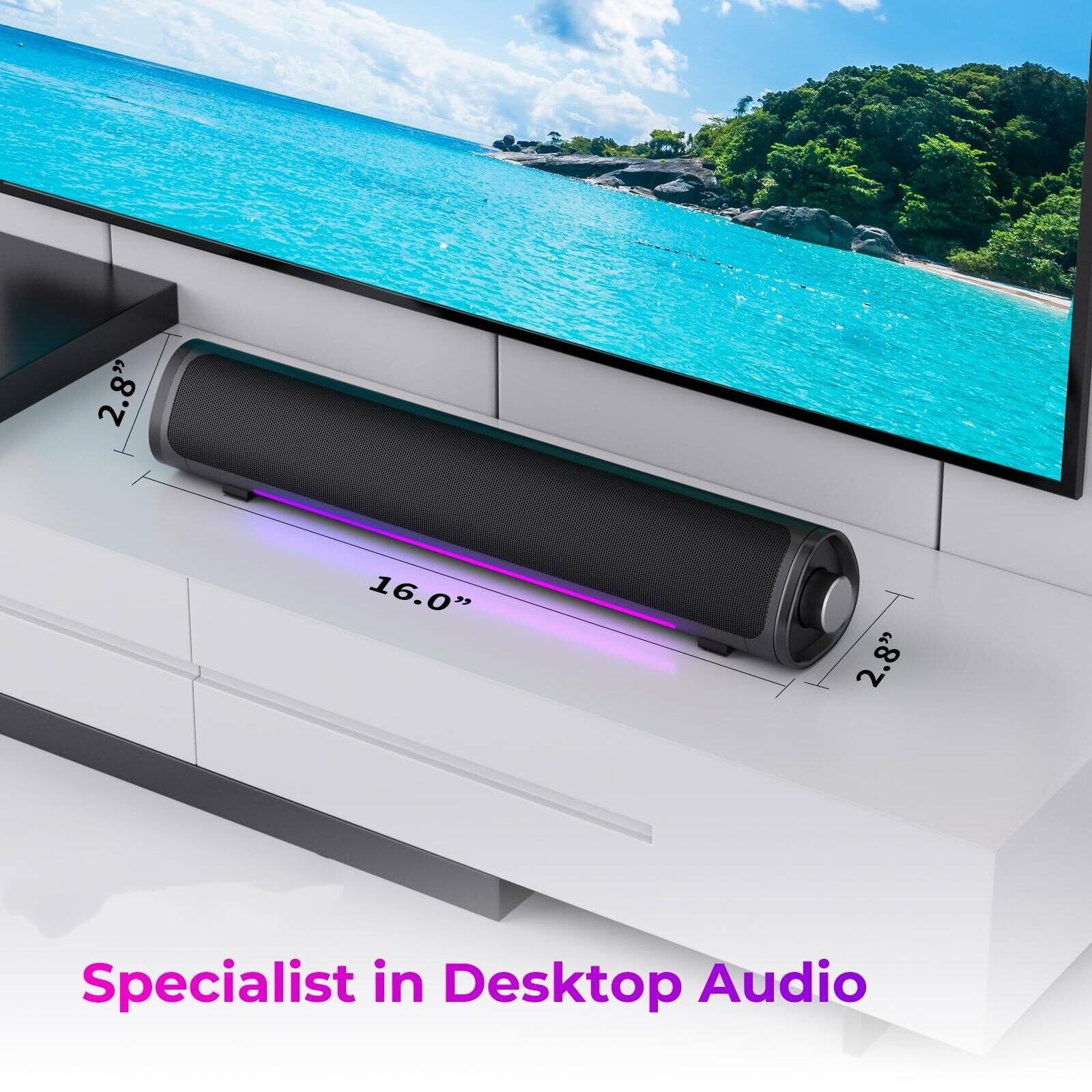 2.8" 16.0" 2.8"  
Specialist in Desktop Audio