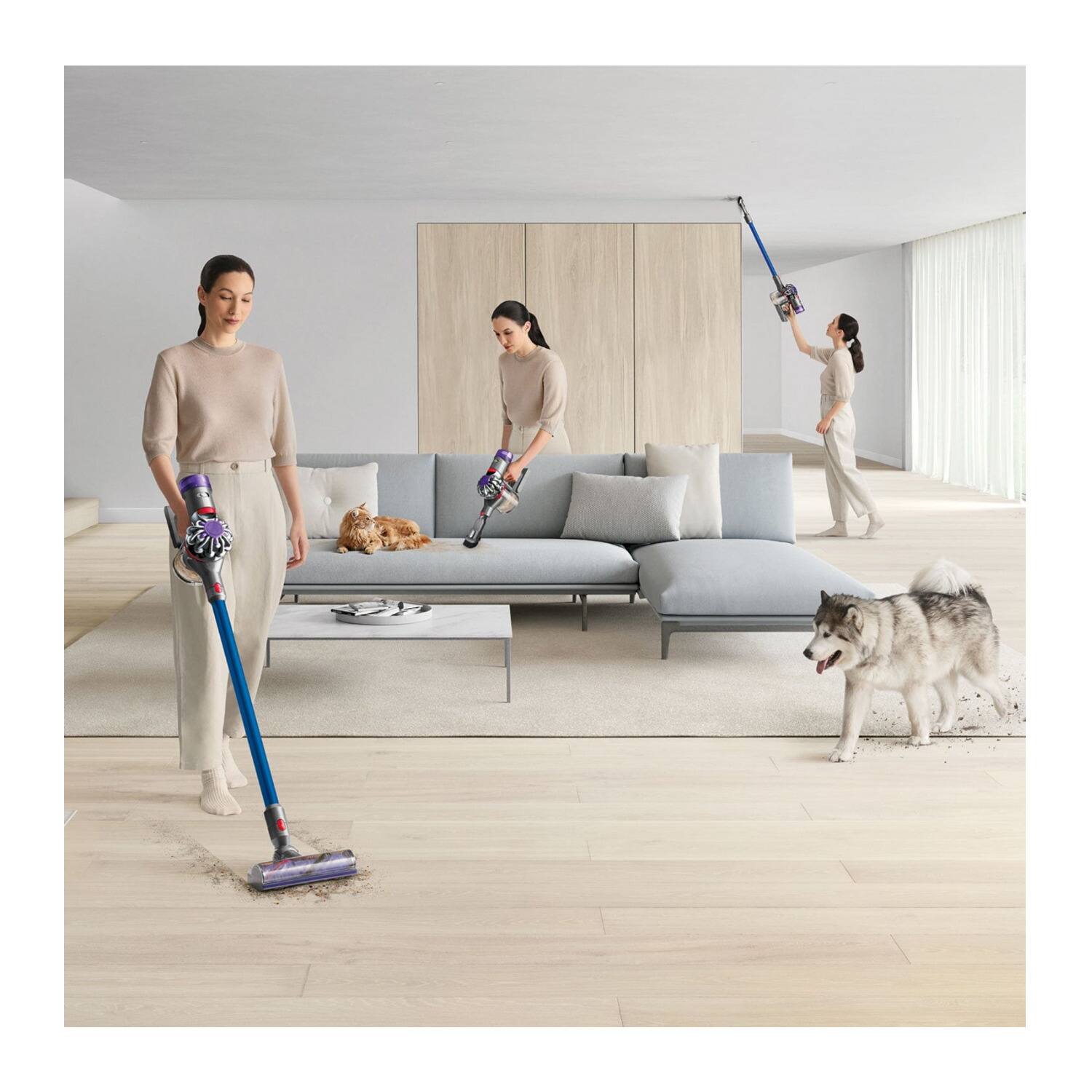 Back. Dyson - Dyson V8 Origin Cordless Stick Vacuum Cleaner with HEPA Filter and 40Min Runtime.