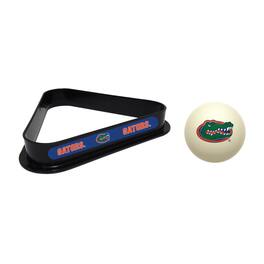 Imperial - Florida Gators Cue Ball & Rack Set - White