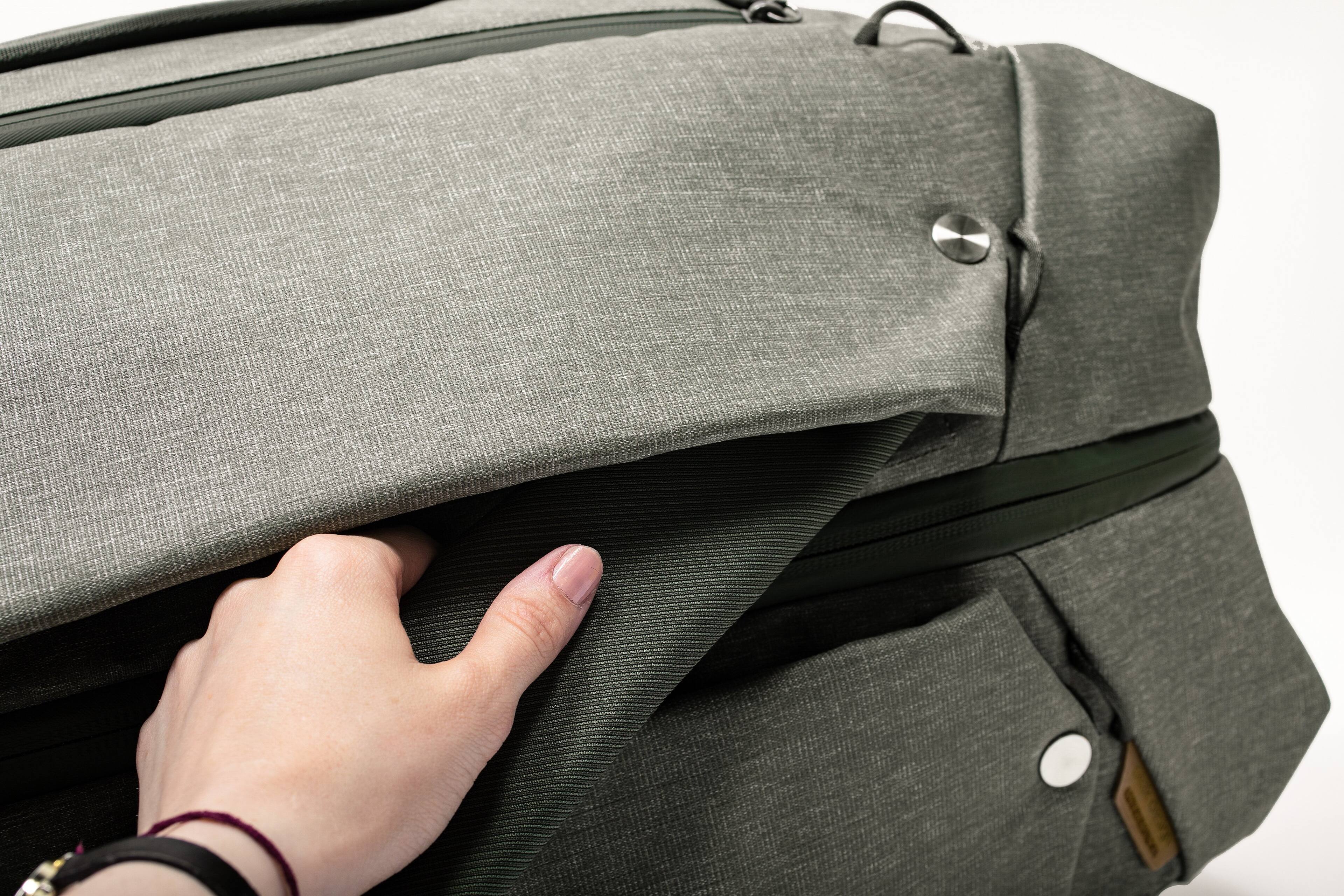 Alt View 16. Peak Design - Travel Duffelpack 65L - Sage.