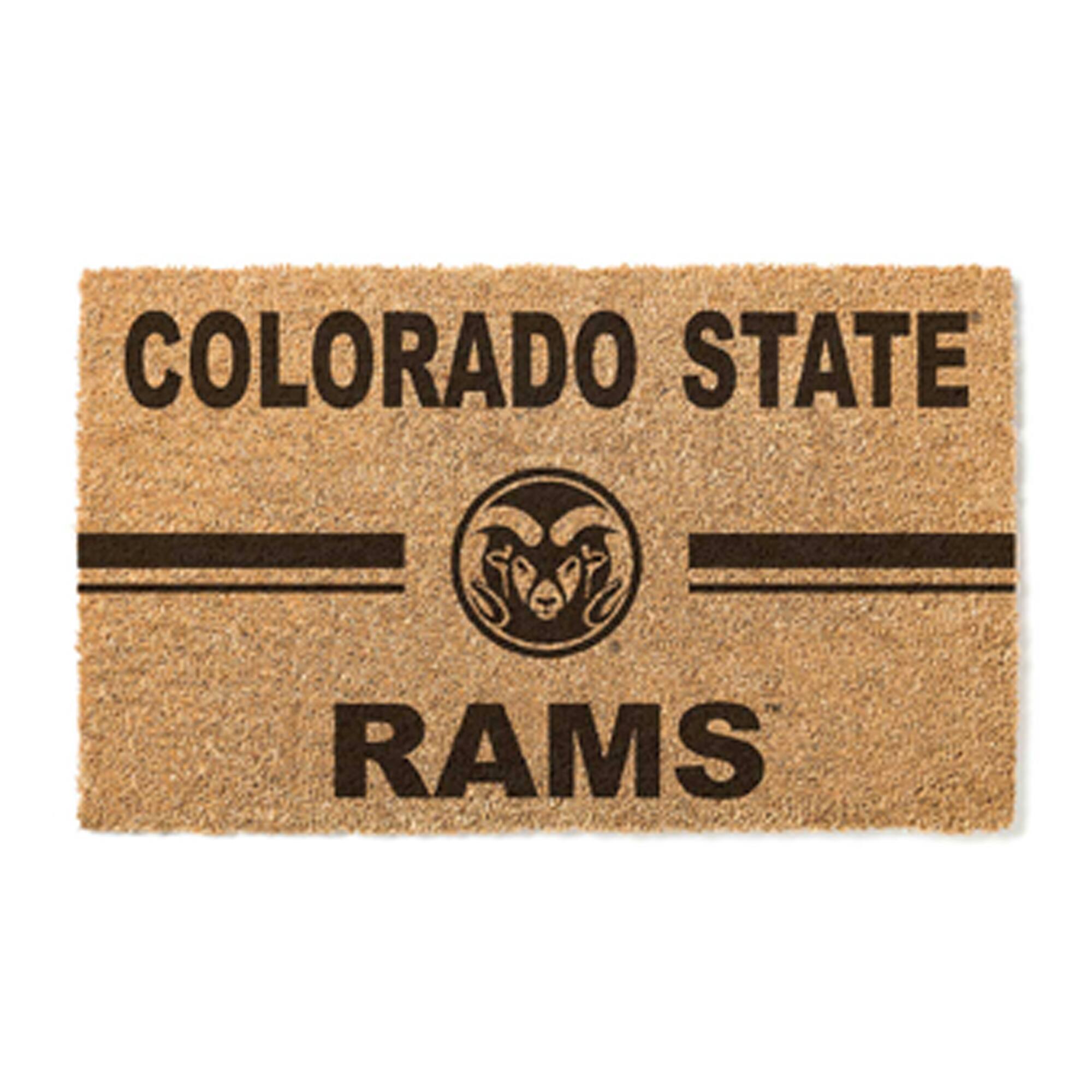 Colorado State Rams 18" x 30" Team Logo Doormat