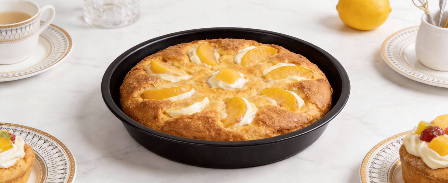 Alt View 8. KOOMADE - KOOMADE 10-Piece Nonstick Carbon Steel Baking Pan Set with Cookie Sheets, Cake Pans, Roasting Pan & More - black.