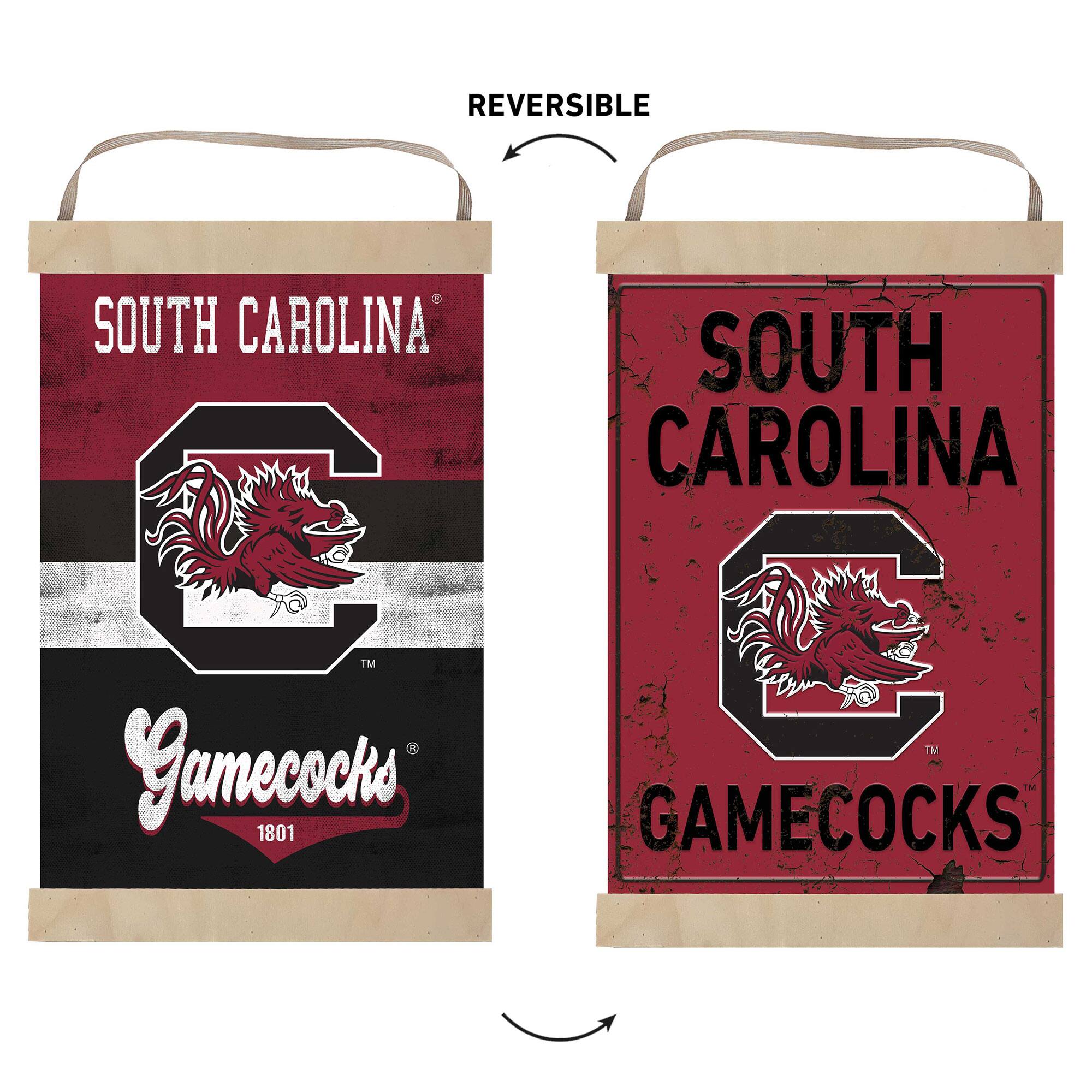 REVERSIBLE  
SOUTH CAROLINA  
Gamecocks  
1801  
SOUTH CAROLINA  
GAMECOCKS