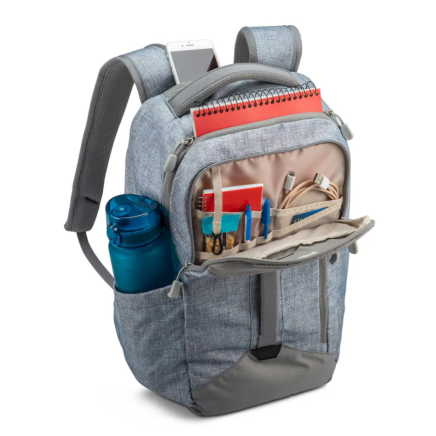 Backpack Rear Sleeve High Sierra Large Backpack with Device Sleeve and Adjustable Straps ...