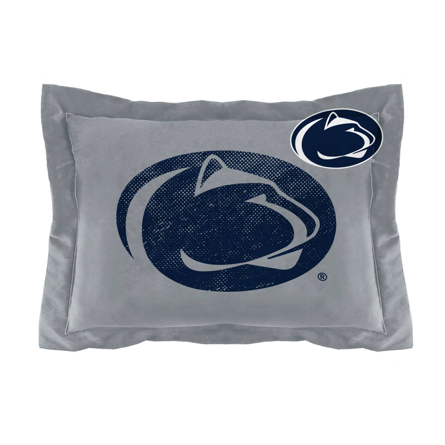 Left. Sweet Home Collection - NCAA Penn State Nittany Lions Comforter & Sham Set- Full/Queen - Multicolored.