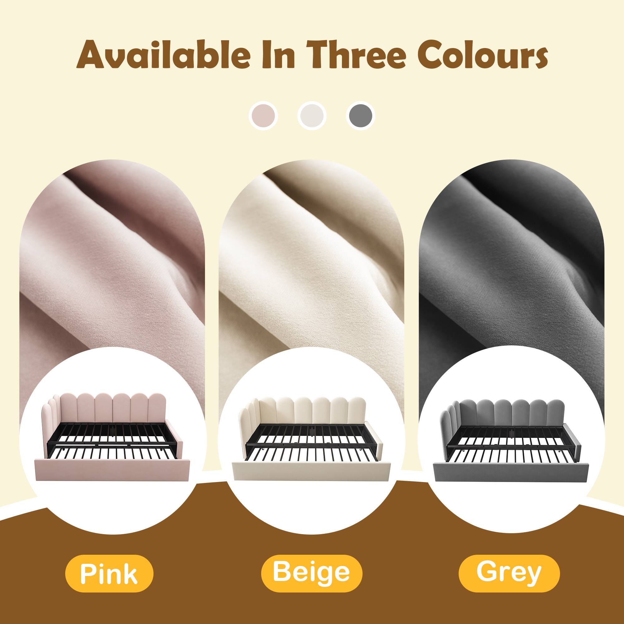 Available In Three Colours

Pink  
Beige  
Grey