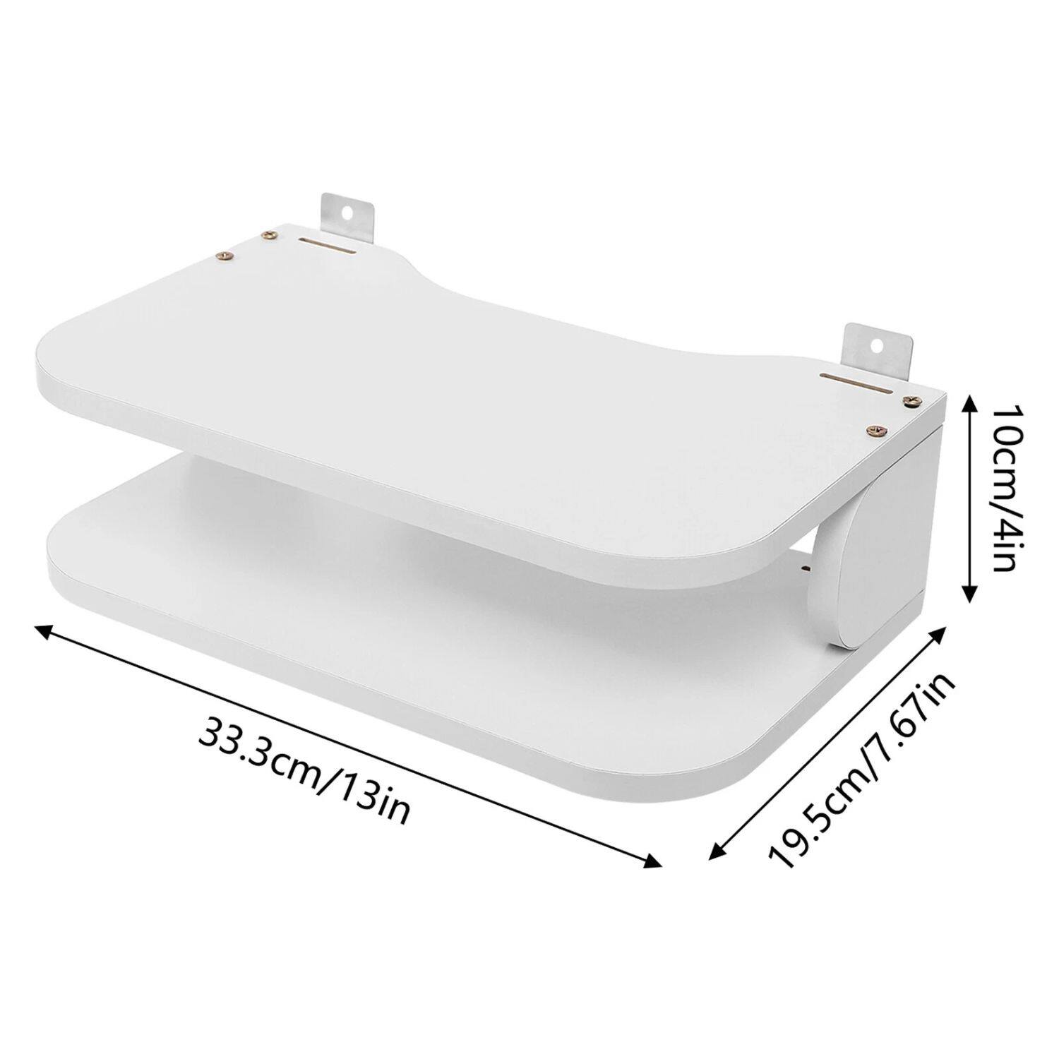 33.3 cm / 13 in  
19.5 cm / 7.67 in  
10 cm / 4 in