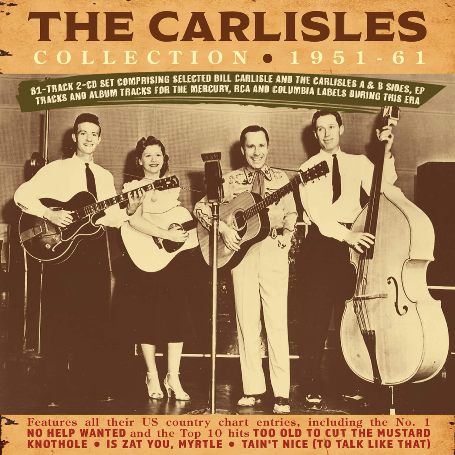 The Carlisles - The Carlisles Collection 1951-61   - COMPACT DISCS [CD] price history on PriceWatchPro