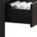 Alt View 18. CorLiving - Newport 1 Drawer Nightstand - Black.